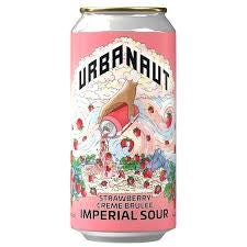 Hazy Ipa: Urbanaut Strawberry Crème Brulee Imperial Sour 440ml