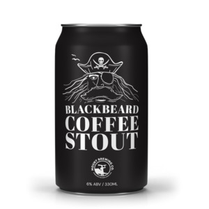 All Stout Beers: Mount Brewing Blackbeard Coffee Stout 330ml