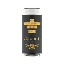 All Stout Beers: Thief Brewing The Disinformation Project Stout 440ml