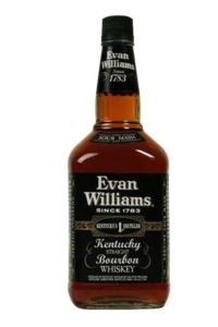 The Whisky Grotto: Evan Williams Black Label Bourbon 40% 1L