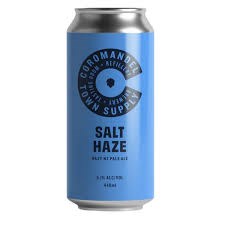 Pale Ale: Coromandel Town Supply Salt Haze Hazy NZ Pale Ale 440ml