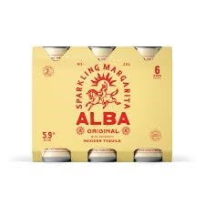 Alba Original Sparkling Margarita 6pk Cans