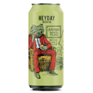All Pilsner Beer: Heyday Jeremiah Imperial Pilsner 440ml