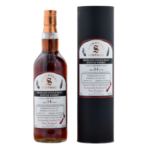 Ardmore 'Signatory' New Zealand Exclusive 2010 / 14 years old 58.4%