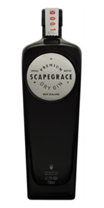 New Zealand Spirits: Scapegrace Dry Gin 42.2% 700ml