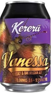 Kereru Vanessa Whisky & Oak Aged Belgian Ale 330ml Can