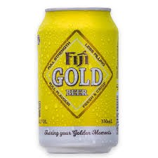 All Lager Beer: Fiji Gold 330ml Can