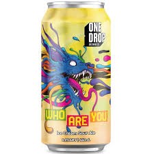 New Beer: One Drop Brewing Who Are You Ice Cream Sour Ale 440ml
