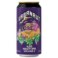 Hazy Ipa: Urbanaut 420 Hazy IPA Volume: 3 440ml