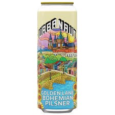 All Lager Beer: Urbanaut Golden Lane Bohemian Pilsner 500ml Can