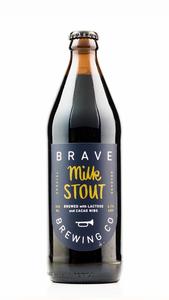 All Stout Beers: Brave Brewing Milk Stout 500ml Bottle