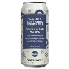 Hazy Ipa: Sawmill Aotearoa #73 Norsewear NZIPA 440ml