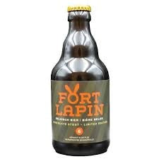 All Porter Beer: Fort Lapin Chocolate Stout 330ml Bottle