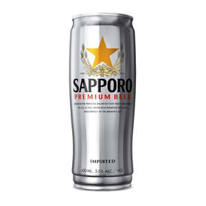All Lager Beer: Sapporo Premium Beer 650ml (Vietnam)
