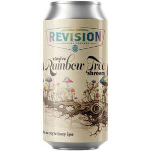 Ipa: Revision Brewing Elusive Rainbow Tree Shroom Hazy IPA 473ml Can