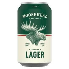 All Lager Beer: Moosehead Lager 330ml Can