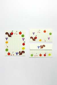 All: Fruits Japanese Letter Set
