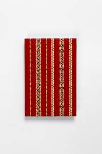 Shogado Folding Notebook - Yuzen Red
