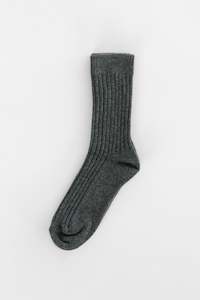 Portuguese Wool Socks - Grey
