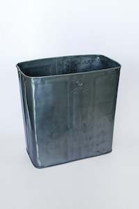 Recycled Steel Rubbish Bin