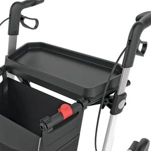 Tray with anti-slip mat for deep seat Space LX Rollators Rehasense