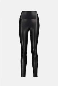 Black: Limited Edition Leatherette Leggings