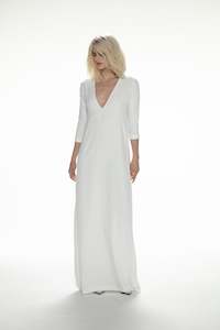 Dresses: Mimi Dress - Blanc