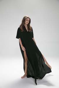 Dresses: Nico Kaftan Dress - Noir