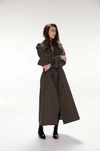 Trench Series: Ellis Trench Coat - Khaki