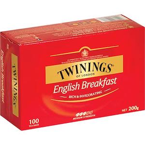 KITCHEN: Twinings English Breakfast Tea Bags 80ea