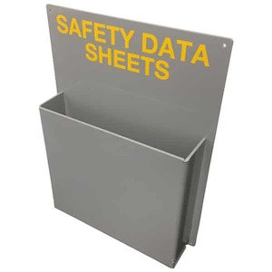 Dangerous Goods Accessories: SDS Wall Mounted Holder
