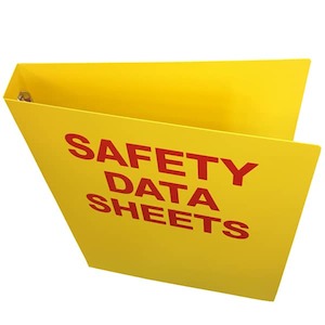 MSDS 2 Ring Binder