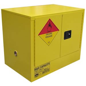 Storage Solutions: 100L Organic Peroxide Cabinet, 2 Doors, 1 Shelf