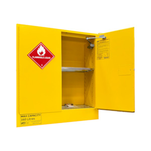 Storage Solutions: 160L Flammable Storage Cabinet, 2 Doors, 2 Shelves