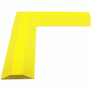 Spill Containment Drive Over Bunding: SpillTech EVA Bunding Corner Unit 40mm (H) - Yellow