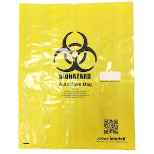Spill Kits Accessories: Biohazard Disposal Bag Yellow 480 x 610mm