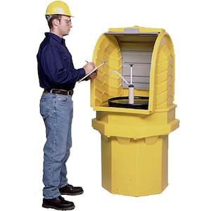 Spill Containment Outdoor Hardtop: Ultra 1 Drum HardTop Plus