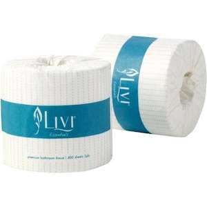 Covid 19 Collections: Livi Essentials Toilet Paper Wrapped 2 Ply 400 Sheets - Carton of 48 Rolls