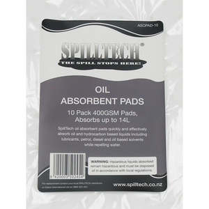 Facilities Protection 1: SpillTech Oil Pad 400GSM Pack of 10