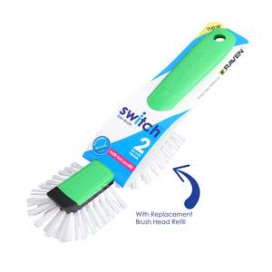 Scouring Solutions: Raven Switch Dish Brush & Scourer
