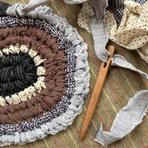 Whakatu Nelson Workshops: Rag rug (Whakatū)