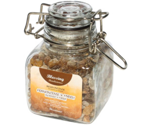 Special Offers For Valentines Day: Sacred Aroma: Blessing Frankincense & Myrrh Incense Resins - 3oz Jar