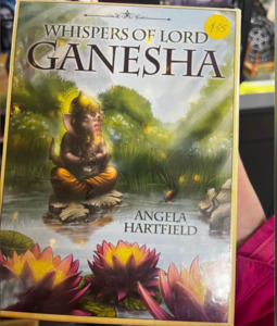 Special Offers For Valentines Day: Whispers of Lord Ganesha oracle card deck