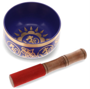 SINGING BOWL - Chakra Crown Purple 12.5cm