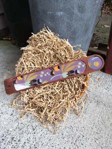Sagrada Madre Incense Porta Sahumerio Wood Purple