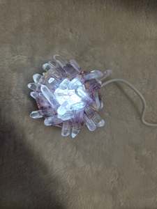 Clear Quartz & Amethyst Light