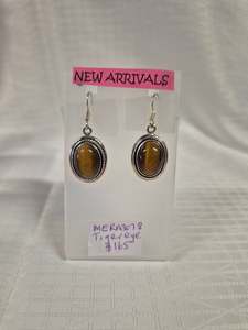 Tigers Eye Earrings