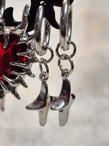 Gothic Star Earrings