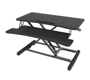 My Office Sit Stand Desk Riser Adjustable Height Standing Desk Converter