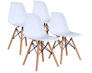 Set of 4 Dining Chairs for Home or Kitchen